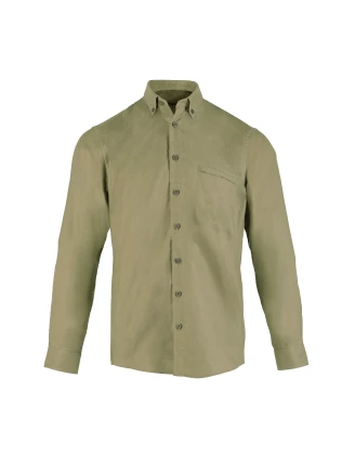 Tagart Koszula Męska Silva Zielona 2XL Bawełna Tencel Outdoor