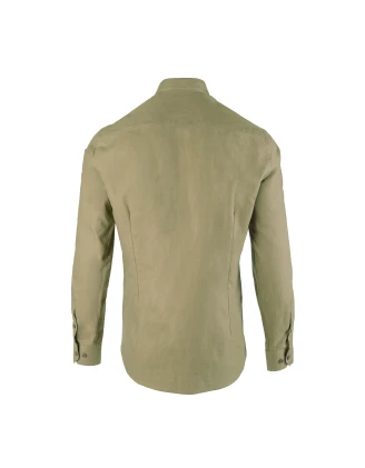 Tagart Koszula Męska Silva Zielona 2XL Bawełna Tencel Outdoor