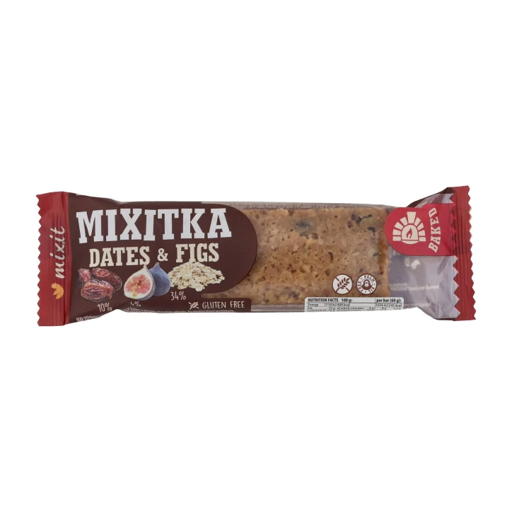 Mixit Baton Energetyczny Daktyle Figi 60g | Szybka Energia imag24.pl