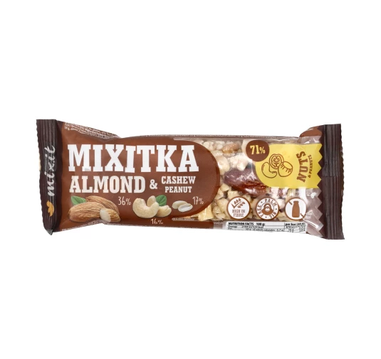 Mixitka Mixit Baton Migdały z Orzechami Nerkowca 40g - Energia na Szlak