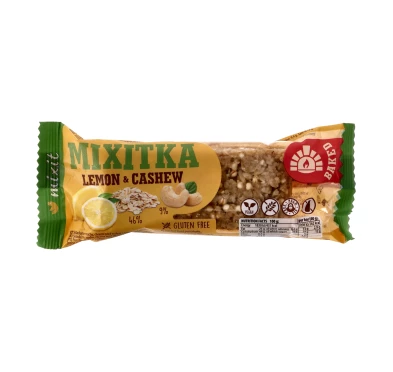 Mixitka Mixit Baton Bezglutenowy Nerkowce Cytryna 60g | imag24.pl
