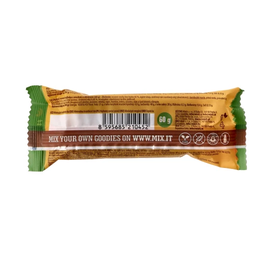 Mixitka Mixit Baton Bezglutenowy Orzechy Nerkowca i Cytryna 60g