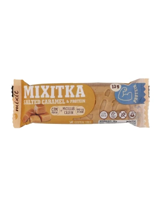 Mixitka Mixit Słony Karmel Bez Glutenu 43g | Baton Proteinowy