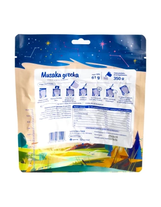 Musaka Grecka Lyommy Liofilizat 350g – Żywność Turystyczna imag24.pl