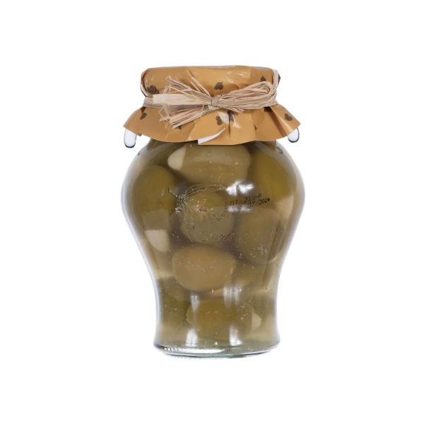 Kocham Oliwki Królewskie nadziewane czosnkiem 300g Kocham Oliwki Królewskie nadziewane czosnkiem 300g