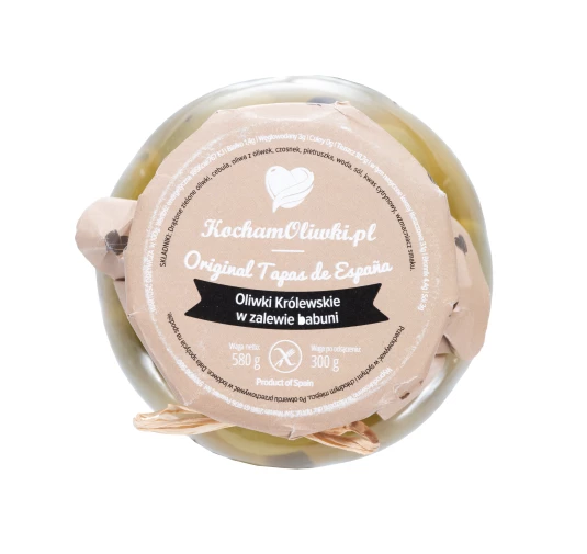 Kocham Oliwki: Królewskie Oliwki Gordal w Zalewie, 300 g