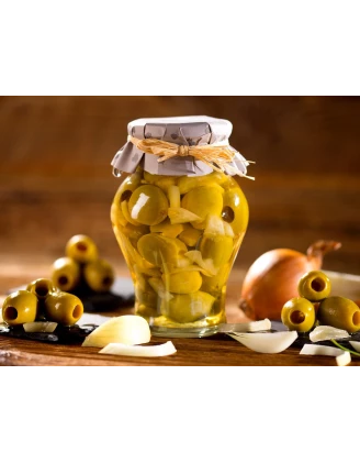 Kocham Oliwki: Gordal Królewskie Oliwki w Zalewie 300g