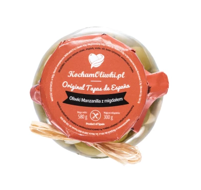 Oliwki Kocham Oliwki Manzanilla z migdałem 300 g