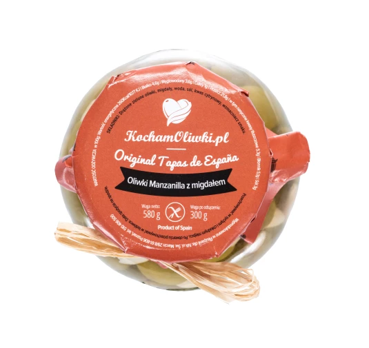Oliwki Kocham Oliwki Manzanilla z migdałem 300 g
