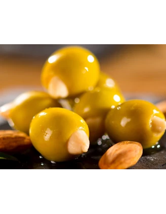 Oliwki Kocham Oliwki Manzanilla z migdałem 300g - Imag24.pl