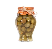 Oliwki Manzanilla nadziewane pomarańczą 300 g Kocham Oliwki Oliwki Manzanilla nadziewane pomarańczą 300 g Kocham Oliwki