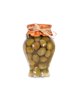 Oliwki Manzanilla z pomarańczą 300g Kocham Oliwki - imag24.pl