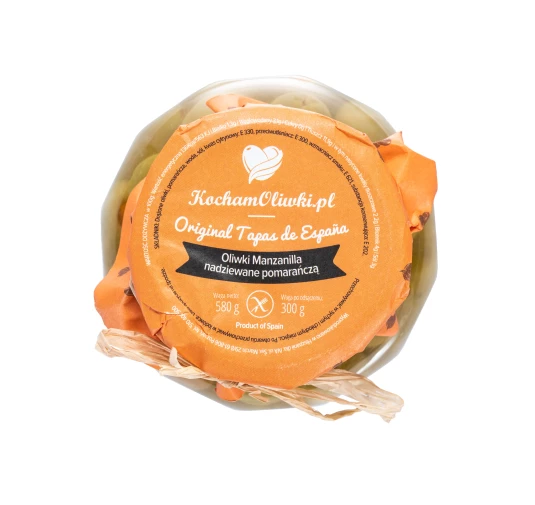 Oliwki Manzanilla nadziewane pomarańczą 300 g Kocham Oliwki