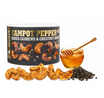 Mixit Orzechy Nerkowca Miód Pieprz Kampot 160g | Wegańska Przekąska Outdoor imag24.pl