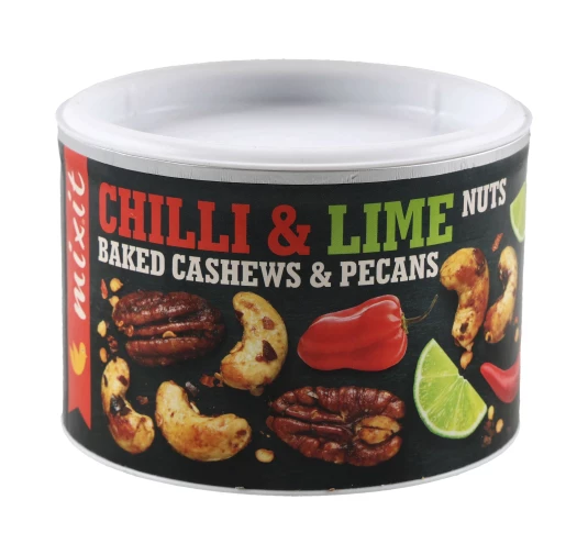 Mixit Chilli & Lime Nuts 150g – Pieczone Orzechy Habanero i Limetka