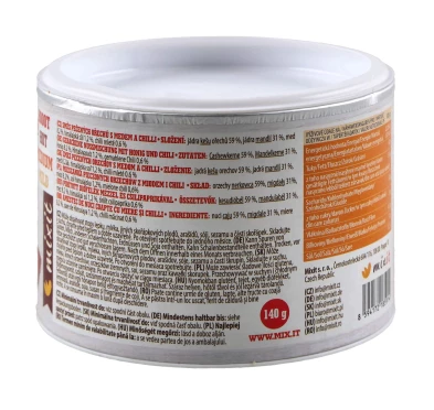 Mixit Chilli Mix Nuts 140 g: Pieczone Orzechy z Miodem i Chili