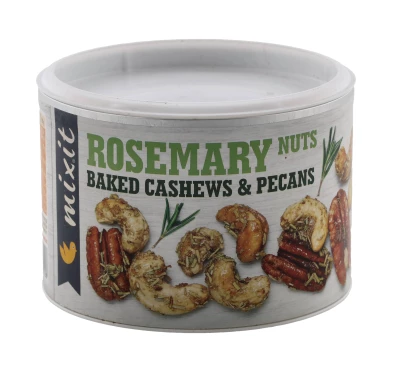 Mixit Rosemary Nuts 150g – Pieczone orzechy z rozmarynem i trawą cytrynową
