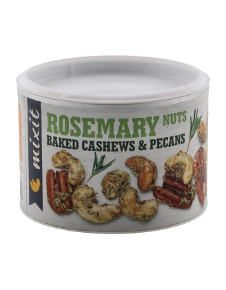 Mixit Rosemary Nuts 150g – Pieczone orzechy z rozmarynem i trawą cytrynową