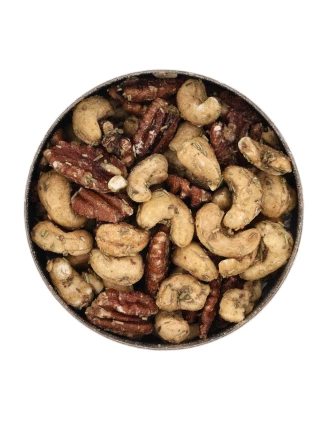 Mixit Rosemary Nuts 150g – Pieczone orzechy z rozmarynem i trawą cytrynową