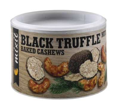 Mixit Black Truffle Nuts 160g – Orzechy Nerkowca z Truflą i Pieprzem