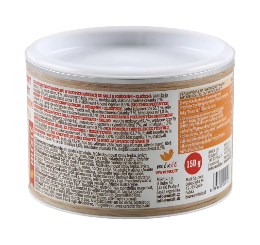 Mixit Smoked Paprika Nuts 150 g – Nerkowce z Wędzoną Papryką