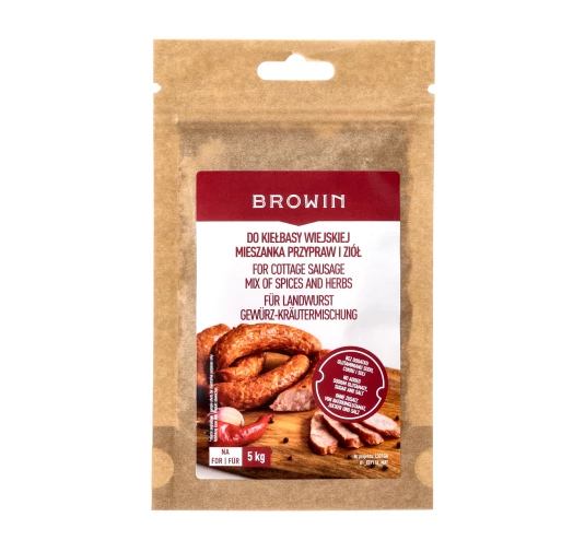 Browin Przyprawa do Kiełbasy Wiejskiej 20g - Naturalny Skład | imag24.pl