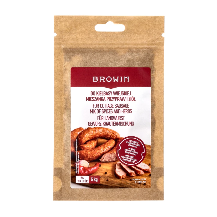 Browin Przyprawa do Kiełbasy Wiejskiej 20g - Naturalny Skład | imag24.pl