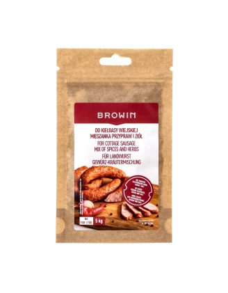 Browin Przyprawa do Kiełbasy Wiejskiej 20g - Naturalny Skład | imag24.pl