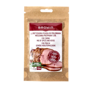 Browin Sekret Dziadka Feliksa 35g - Mieszanka Przypraw do Peklowania Mięsa | imag24.pl