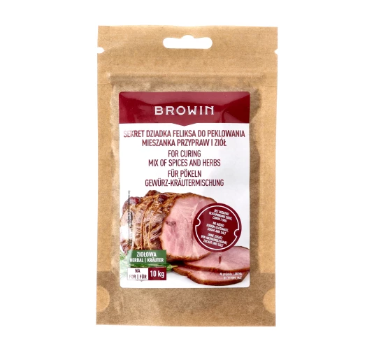 Browin Sekret Dziadka Feliksa 35g - Mieszanka Przypraw do Peklowania Mięsa | imag24.pl