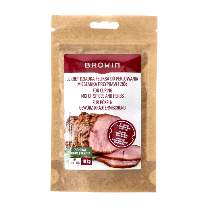 Browin Sekret Dziadka Feliksa 35g - Mieszanka Przypraw do Peklowania Mięsa | imag24.pl
