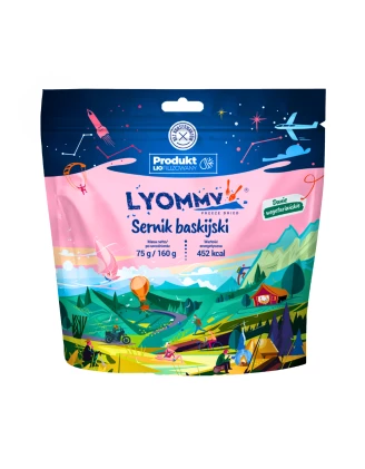 Sernik Baskijski Lyommy Liofilizowany - Deser Outdoor 75g | imag24.pl