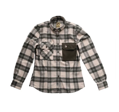 Koszula Damska Tagart Alaska S Flanelowa Outdoor Beżowo-Zielona