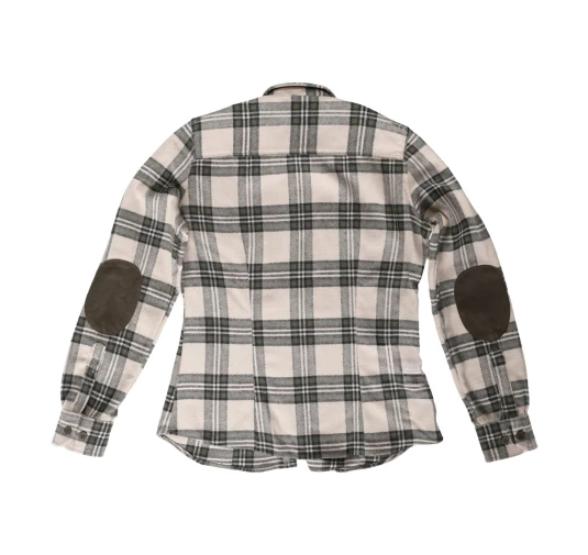 Koszula Damska Tagart Alaska Flanelowa - Beżowo-Zielona XL