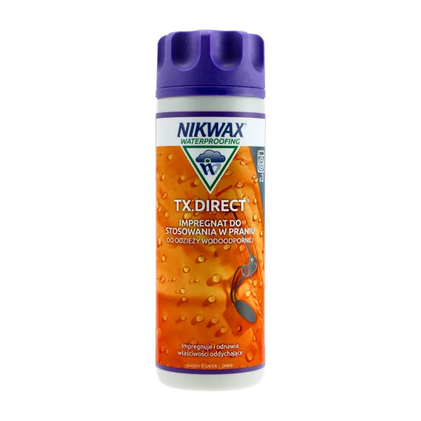 Nikwax TX Direct Wash-In Impregnat do Odzieży Funkcjonalnej 300 ml Nikwax TX Direct Wash-In Impregnat do Odzieży Funkcjonalnej 300 ml