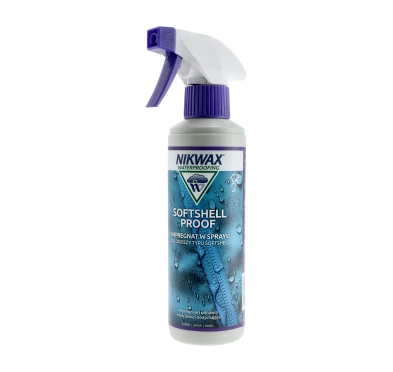 Nikwax SoftShell Proof Spray-On 300 ml - Impregnat do Odzieży Outdoor