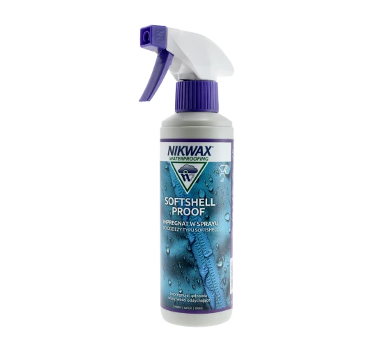 Nikwax SoftShell Proof Spray-On 300 ml - Impregnat do Odzieży Outdoor