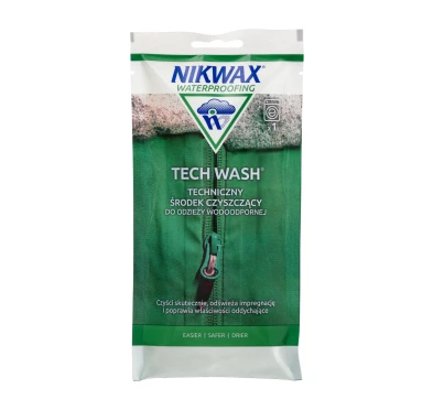 Nikwax Tech Wash 100 ml – Płyn do Prania Odzieży Technicznej i Outdoorowej