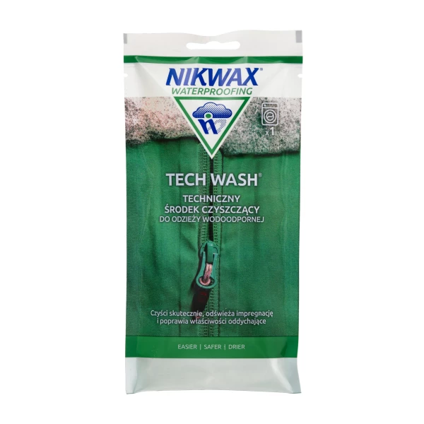 Nikwax Tech Wash Płyn do Prania Odzieży Technicznej 100 ml Nikwax Tech Wash Płyn do Prania Odzieży Technicznej 100 ml