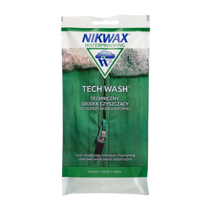 Nikwax Tech Wash 100 ml – Płyn do Prania Odzieży Technicznej i Outdoorowej