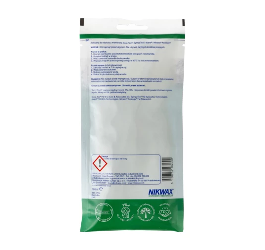 Nikwax Tech Wash Płyn do Prania Odzieży Technicznej 100 ml