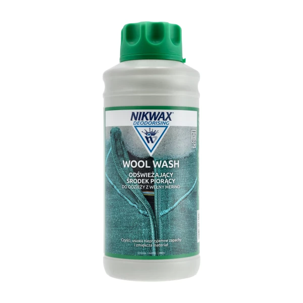Nikwax Wool Wash 1000 ml - Płyn do Prania Wełny, Merino i Bielizny Termoaktywnej Nikwax Wool Wash 1000 ml - Płyn do Prania Wełny, Merino i Bielizny Termoaktywnej