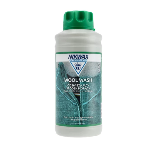 Nikwax Wool Wash 1000 ml - Płyn do Prania Wełny, Merino, Bielizny Termoaktywnej | imag24.pl