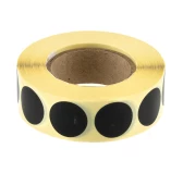 Zaklejki do tarcz Range Solutions 20mm czarne, 1000 sztuk Zaklejki do tarcz Range Solutions 20mm czarne, 1000 sztuk