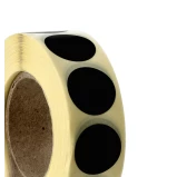 Zaklejki do tarcz Range Solutions 20mm czarne, 1000 sztuk Zaklejki do tarcz Range Solutions 20mm czarne, 1000 sztuk