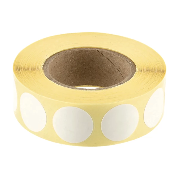 Zaklejki do tarcz Range Solutions Ø20 mm, białe, 1000 szt. Zaklejki do tarcz Range Solutions Ø20 mm, białe, 1000 szt.