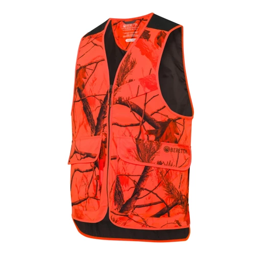 Kamizelka Myśliwska Beretta Symmer Realtree AP Camo HD Orange XL DWR EN 17353:2020