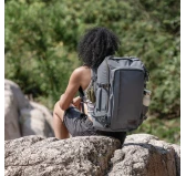 Plecak CabinZero Classic 36 l do kabiny samolotu, szary