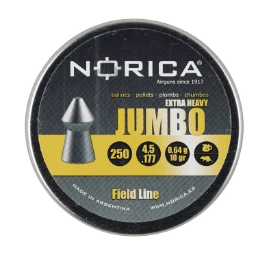 Śrut Norica Jumbo Extra Heavy Diabolo 4,5 mm (.177) - 250 sztuk | imag24.pl