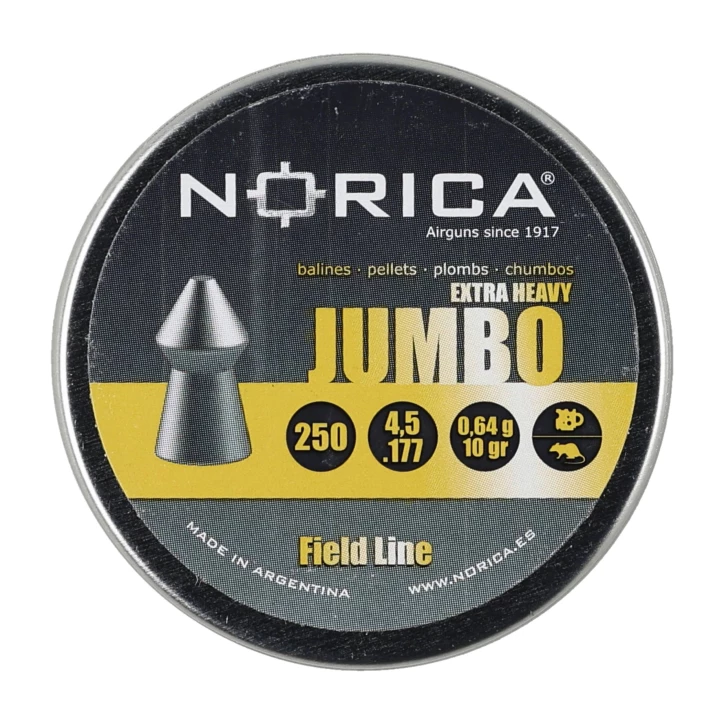 Śrut Norica Jumbo Extra Heavy Diabolo 4,5 mm (.177) - 250 sztuk | imag24.pl
